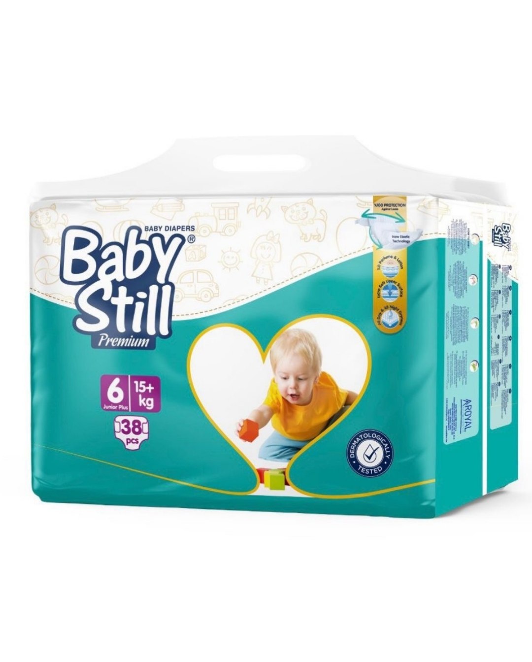 Baby still Детские подгузники трусики 6/44